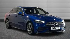 Blue Used 2024 Mercedes C200 AMG line Sedan | £32,050 (Fair price)