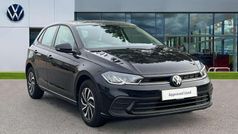 Deep black pearl Used 2022 VW Polo Life Hatchback | £15,937 (Fair price)