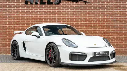 Käytetty Porsche Cayman GT4 385 HP (283 kW) 2015 Valkoinen Coupe - kaksiovinen