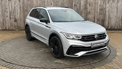 Silver Used 2023 VW Tiguan R-line SUV | £26,399 (Fair price)