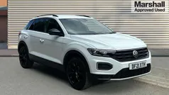 White Used 2021 VW T-Roc Black Edition SUV | £20,827 (Fair price)