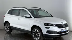 White Used 2021 Skoda Karoq SE Drive SUV | £14,750 (Fair price)