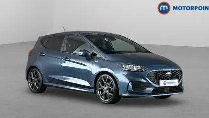 Used Ford Fiesta ST-Line 125 HP (91 kW) 2024 Blue Hatchback