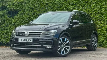 Used VW Tiguan R-line 150 HP (110 kW) 2020 Black SUV