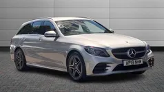 Silver Used 2019 Mercedes C220 AMG Line Premium Estate | £14,250 (Good price)