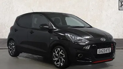 Used Hyundai i10 N Line 101 HP (74 kW) 2023 Black Hatchback