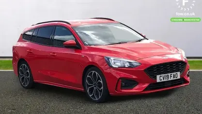 Gebraucht Ford Focus ST-Line X 120 PS (88 kW) 2019 Rot Kombi