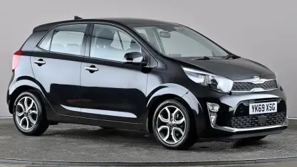 Used Kia Picanto 84 HP (61 kW) 2019 Black Hatchback