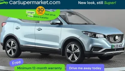 Begagnad MG ZS Exclusive 105 kW (143 HK) 2020 Blå SUV