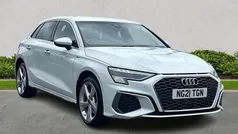 White Used 2021 Audi A3 e-tron S-Line Hatchback | £19,957 (Fair price)
