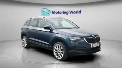 Used Skoda Karoq 150 HP (110 kW) 2021 Blue SUV