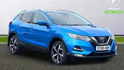 Used Nissan Qashqai Tekna 116 HP (85 kW) 2018 Blue SUV