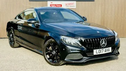 Used Mercedes C250 204 HP (150 kW) 2017 Black Coupe