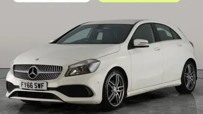 Used Mercedes A180 Executive 109 HP (80 kW) 2016 White Hatchback