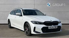 White Used 2024 BMW 320e M Sport Estate | £35,493 (Good price)