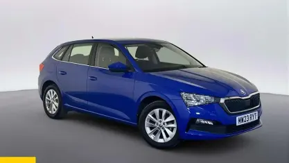 Used Skoda Scala SE Technology 95 HP (69 kW) 2023 Blue Hatchback