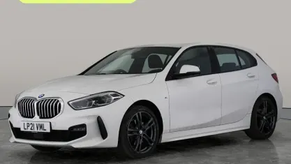 Used BMW 118 M Sport 136 HP (100 kW) 2021 White Hatchback