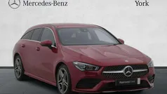Red Used 2022 Mercedes CLA200 AMG line Estate | £22,450 (Fair price)