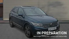 Nightshade blue metallic Used 2023 VW Tiguan Elegance SUV | £27,509 (Fair price)
