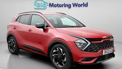 Used Kia Sportage GT-Line 114 HP (83 kW) 2022 Red SUV