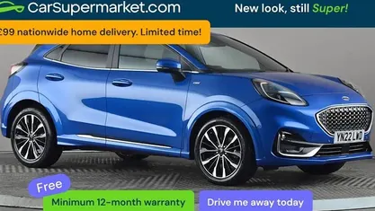 Used Ford Puma ST-Line 125 HP (91 kW) 2022 Blue SUV