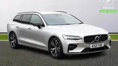 Silver Used 2021 Volvo V60 R-Design Estate | £19,999 (Fair price)