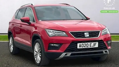 Used Seat Ateca XCELLENCE 116 HP (85 kW) 2020 Red SUV