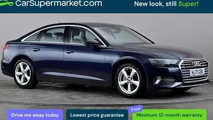 Used Audi A6 Sport 204 HP (150 kW) 2021 Blue Sedan