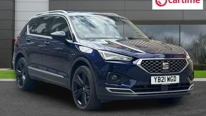 Used Seat Tarraco XCELLENCE Lux 150 HP (110 kW) 2021 Blue SUV