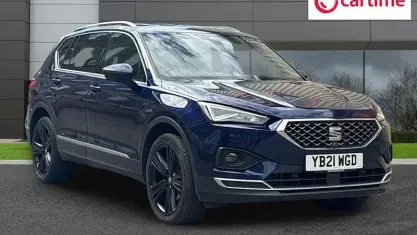 Used Seat Tarraco XCELLENCE Lux 150 HP (110 kW) 2021 Blue SUV