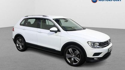 Używany VW Tiguan Match 150 KM (110 kW) 2019 Biały SUV