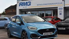 Blue Used 2022 Ford Fiesta ST-Line Hatchback | £10,450 (Fair price)
