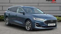 Blue Used 2022 Ford Focus Titanium Estate | £16,667 (Fair price)