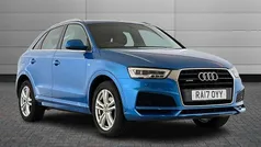 Hainan blue Used 2017 Audi Q3 S-Line SUV | £12,390 (Fair price)