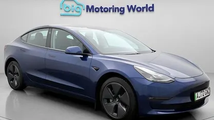 Used Tesla Model 3 Long Range AWD 366 kW (498 HP) 2022 Blue Sedan