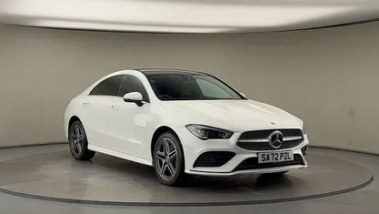 Used Mercedes CLA250e AMG Line Premium Plus 218 HP (160 kW) 2022 Polar white Sedan