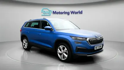 Used Skoda Kodiaq SE L Executive 150 HP (110 kW) 2024 Blue SUV