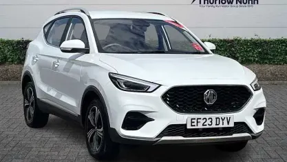 Used MG ZS Excite 106 HP (77 kW) 2023 White SUV