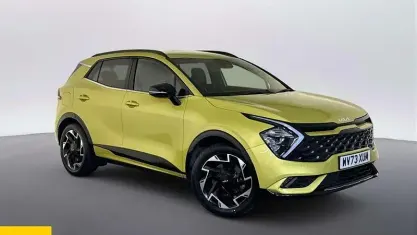 Used Kia Sportage GT-Line 265 HP (194 kW) 2023 Yellow SUV