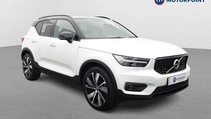 White Used 2021 Volvo XC40 R-Design Pro SUV | £23,849 (Fair price)