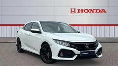 White Used 2019 Honda Civic EX Hatchback | £17,114 (Fair price)