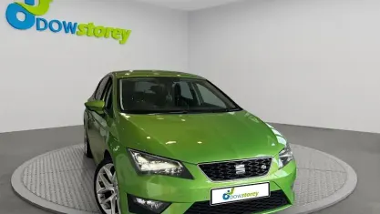 Used Seat Leon FR 184 HP (135 kW) 2016 Green Hatchback
