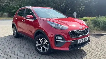 Used Kia Sportage 132 HP (97 kW) 2021 Red SUV