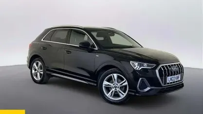 Used Audi Q3 S-Line 150 HP (110 kW) 2022 Black SUV