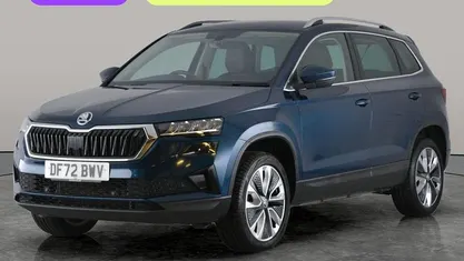 Used Skoda Karoq SE L 150 HP (110 kW) 2023 Blue SUV