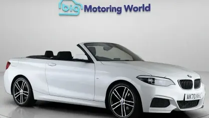 Used BMW 218 M Sport 136 HP (100 kW) 2021 White Cabriolet