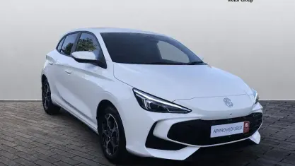 New MG MG3 Trophy 194 HP (142 kW) 2026 White Hatchback