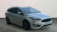 Silver Used 2017 Ford Focus ST-Line X Estate | £7,687 (Fair price)