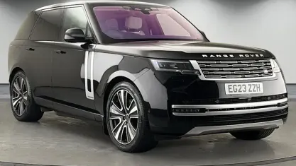 Used Land Rover Range Rover First Edition 441 HP (324 kW) 2023 Santorini black SUV