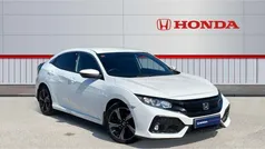 White Used 2019 Honda Civic SR Hatchback | £13,559 (Fair price)
